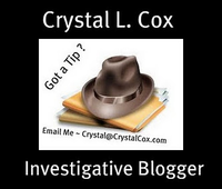 Investigative blogger Crystal L. Cox graphic